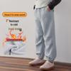 Girls' Winter Fleece-Lined Warm Jogger Pants
