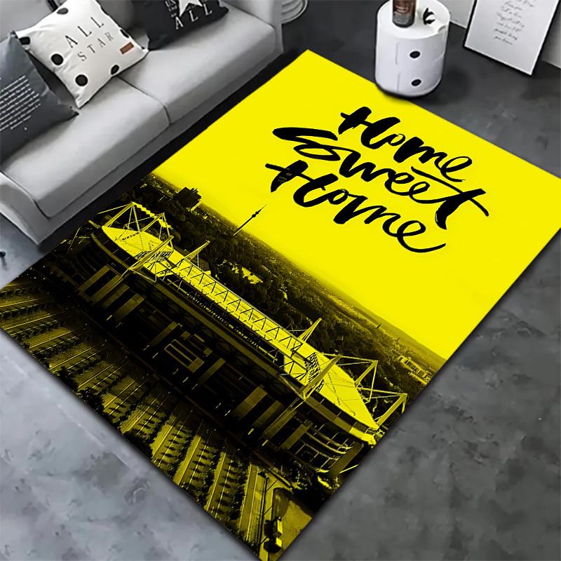 Bvb Carpet Rug For Living Room Bedroom Home Sofa Decoration Kids Play Nonslip Floor Mat