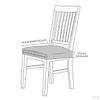 Solid Pattern Waterproof Seat Covers Elastic Flexible Armless Modern Decor Soft for