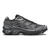 SALOMON XT 6 Niedrig geschnittene Laufschuhe Unisex Nachtschwarz Silber L49131400