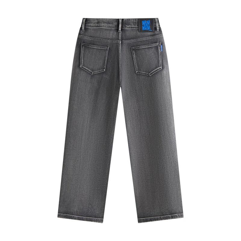 NVG.YOUNG Men's Straight-Leg Washed Jeans