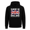 Made In England Vor langer Zeit Lustiger Witz Kapuzenpullover Party Sweatshirt Herren Hoodie
