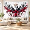 Poland Wall Tapestry, Soft Fabric Wall Hanging, Decorative Backdrop For Bedroom Home Wall Art