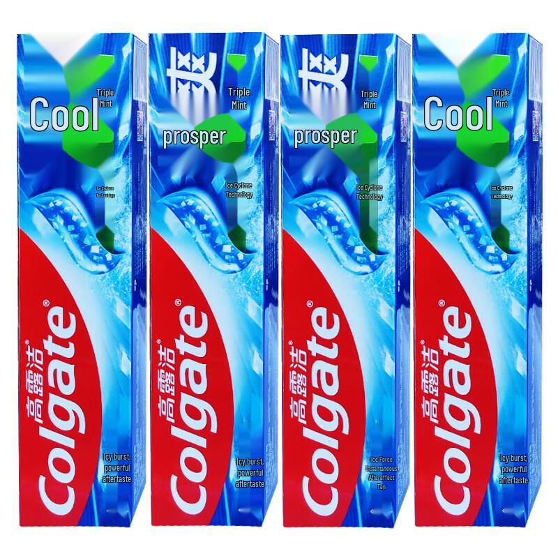 

Colgate Triple Ice Cool Mint Toothpaste (4-Pack)