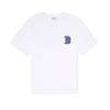 New MLB Set-in Sleeve T-Shirt Unisex White 3ATSV0533-43WHS
