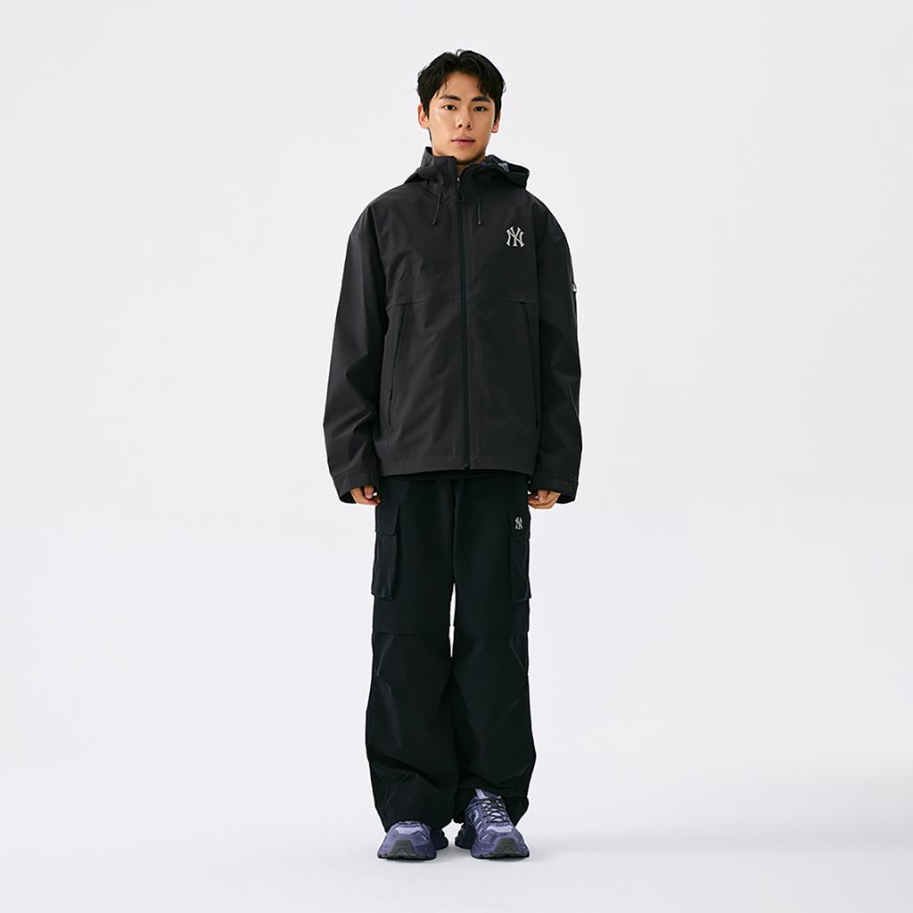 New MLB New York Yankees Basic Collection 25FW Jacket Unisex Dark Charcoal Gray 3AWJB0754-50CGD