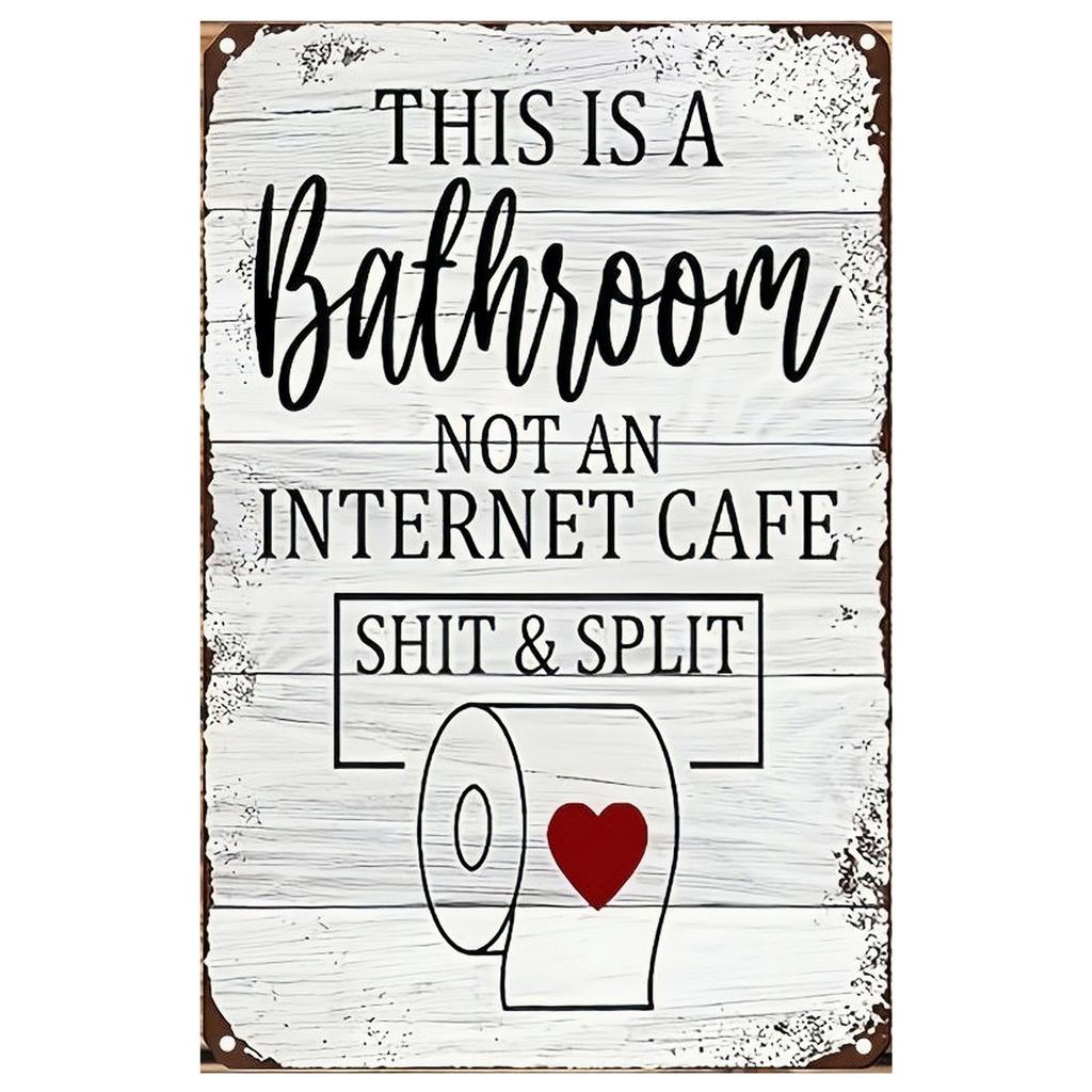 Metal Tin Signs Your Butt Napkins Wall Decoration Plaque Vintage Art Poster Iron Painting for Man Cave Home Cafe Garden Club Bar