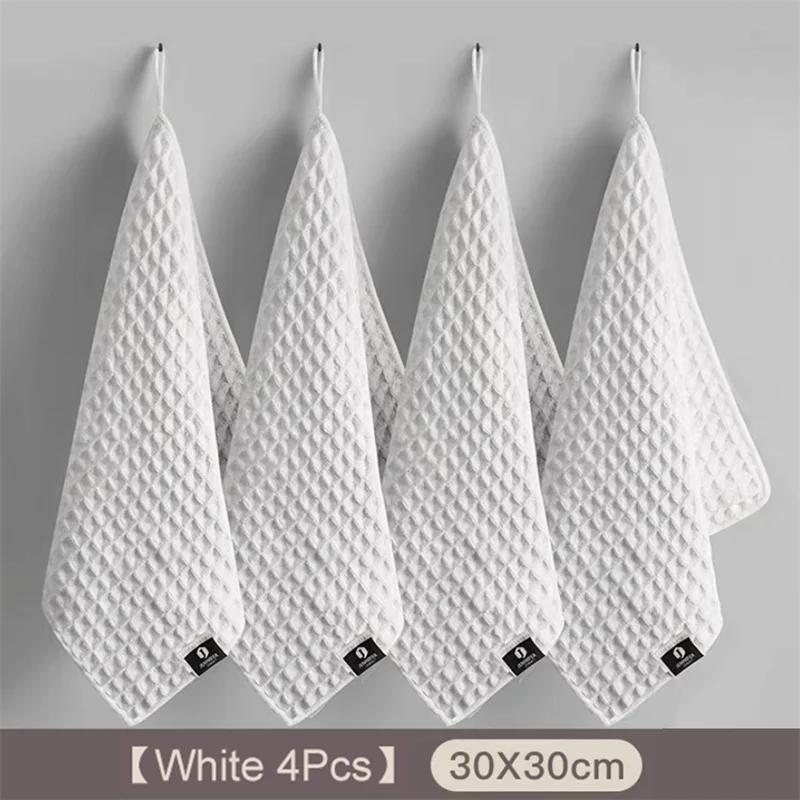 1/4Pcs Coffee Bar Cleaning Towels Super Absorbent Microfiber Cleaning Cloth Towel Home Barista Clean Tool Coffee Machine Cleaner