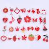 30 stuks/partij Willekeurig Gemengde Emaille Bedels Voor Sieraden Maken Benodigdheden Zon Maan Ster Fruit Dier Bedel Hanger Materialen DIY Oorbellen