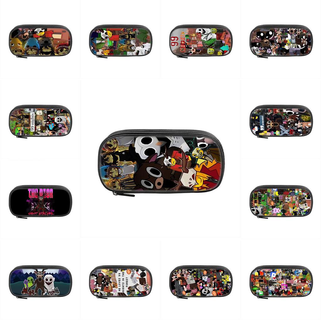 99 Nights In The Forest Print Pencil Bag With Polyester Construction For Middle School Students