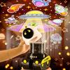 Creative Bluetooth Starry Sky Projection Light Robot With Music Function For Kids