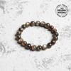 Certified Original Premium Black Moonstone Natural Stone Bracelet