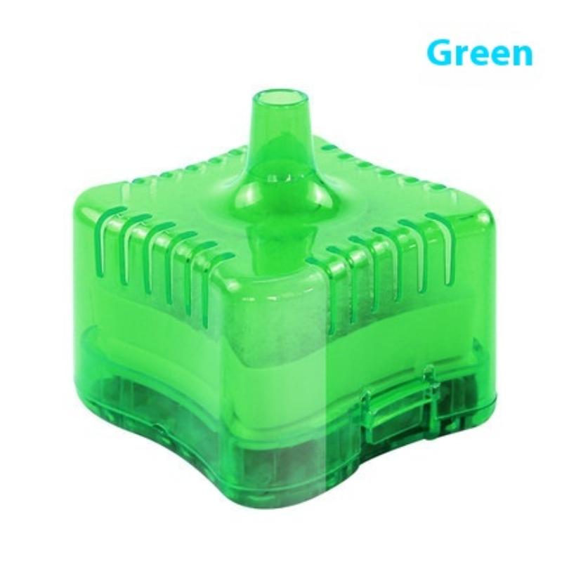 Mini Aquarium Filter Aerator 2-In-1 Pneumatic Filter Fish Tank Air Stone Oxygen Pump Water Cleaning Aquarium Accessories