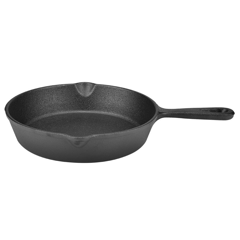 16cm 20cm Vintage Cast Iron Skillet Frying Pan Burnt NOn Stick (16cm)