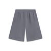 Li-Ning Buchstaben-Logo-Print Gerade Shorts Herren Unterteile Grau AKST593-6