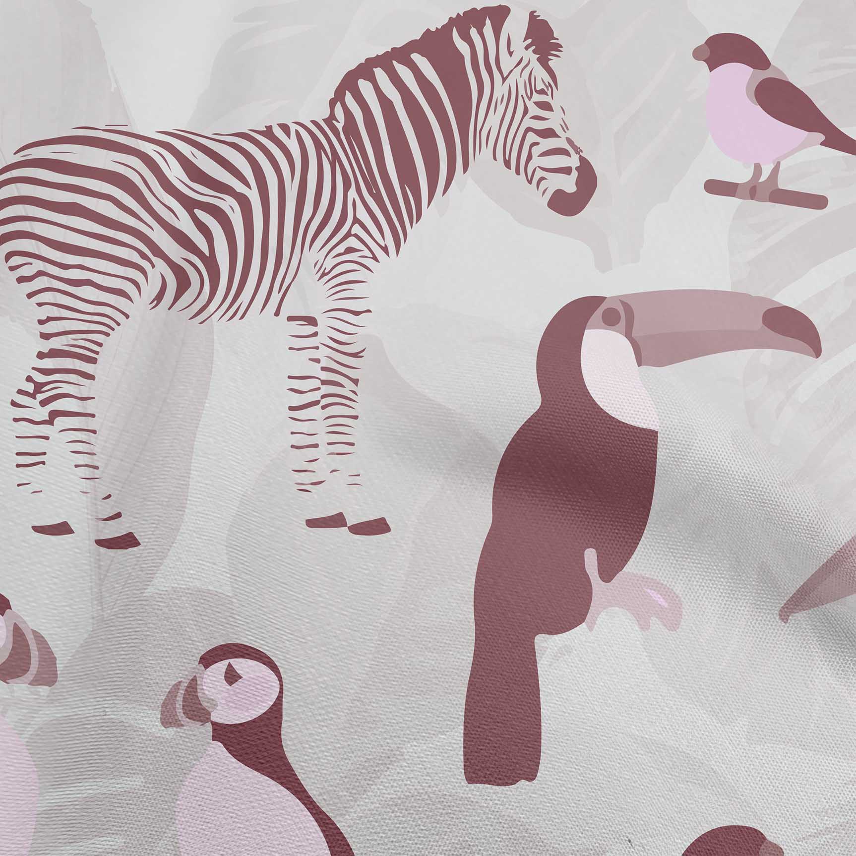 

OneOone Cotton Flex Dusty Teal Green Тканина Тропічний Aminal з листям Ремісничі проекти Декоративна тканина з принтом у дворі 40 дюймів 42 Inch Wide - Viscose Chiffon рожевий