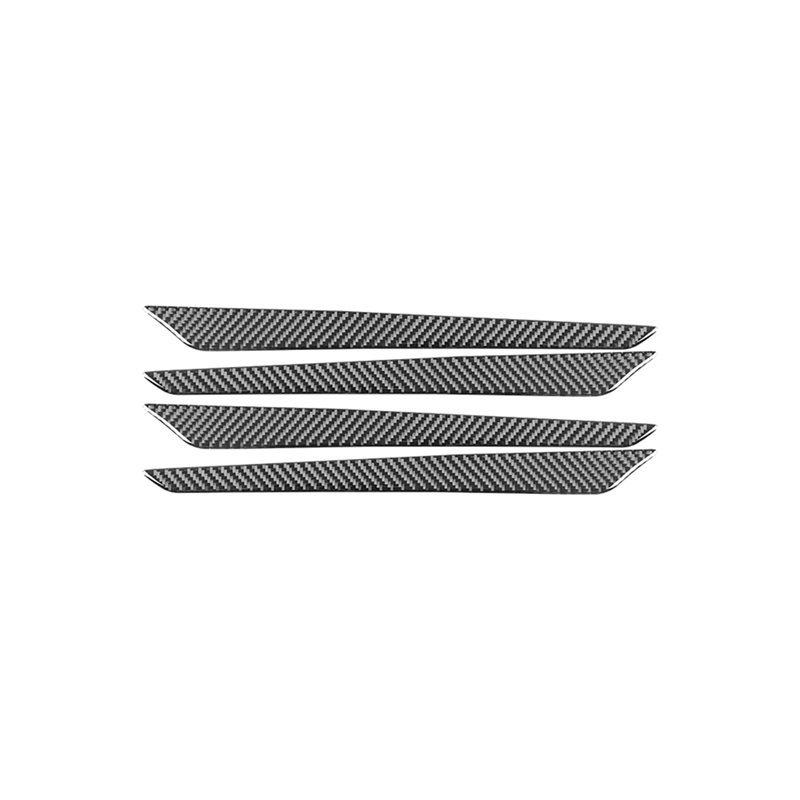 Inner Door Panel Cover Trim For Maserati Ghibli 2014- Carbon Fiber Decorative Carbon Fiber Pattern