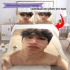 Customize Photos Customize Your Photo Bedding Set Breathable Duvet Cover with Pillowcases Home Decoration Birthday Gift