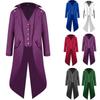 Coat Steampunk Mens Vintage Jacket Victorian Coat Mens Uniform Cosplay Costume