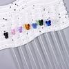 Juice Milk Drinking Butterfly Glass Straws Transparent Reusable Drinking Straw Washable Juice Drink Blender Stick