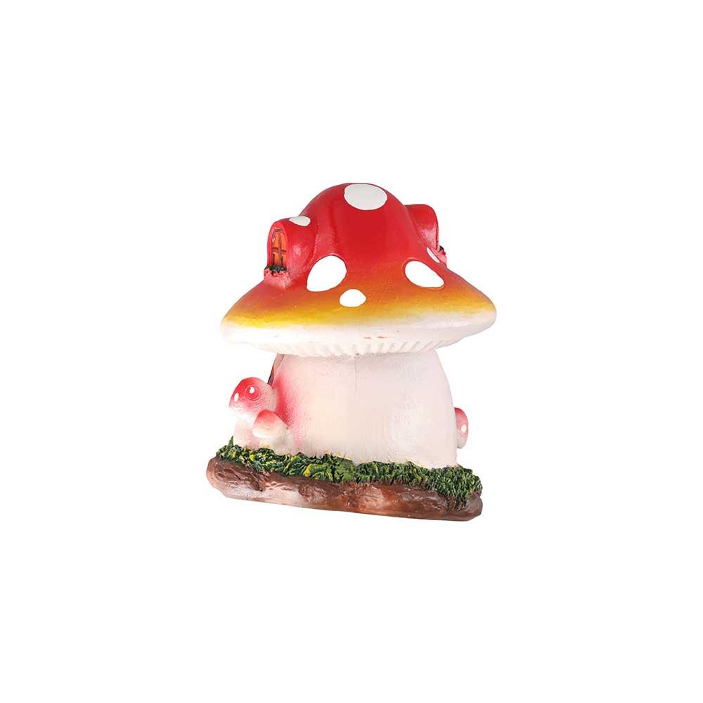 Home Garden Ornament Flower Desktop Decor Dollhouse Accessory Figurines Miniatures Mushroom House