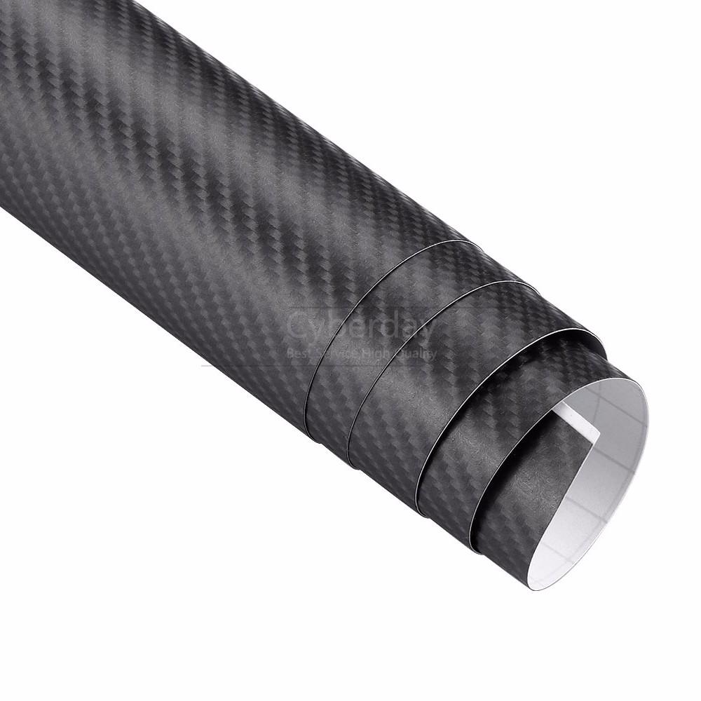 3M Auto fólie na wrapping z karbonového vlákna DIY Auto styling 4D zesílené Auto samolepky Vodotěsné Bez vzduchových bublin 100 mm x 1520 mm