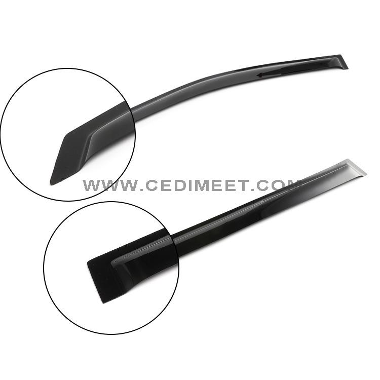 Compatible Toyota Highlander Acrylic Rain & Sun Visor, 15-Model Window Deflector Accessory