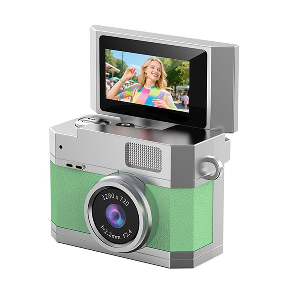 0.96 Inch Mini Camera Retro CCD Digital Camera Vintage Small Camcorder Portable Video Recorder Camera for Outdoor Travel Sports