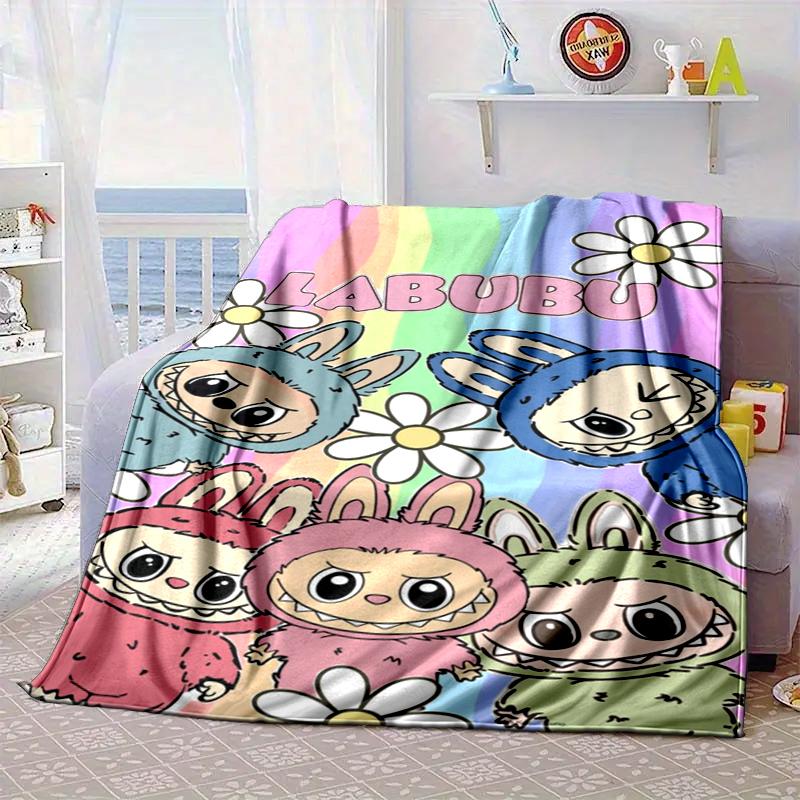 Bunny Costume Adventure Blanket Flannel Blanket for bed, sofa, Camping, Hiking, Picnic Essentials, gift for family Fan gifts