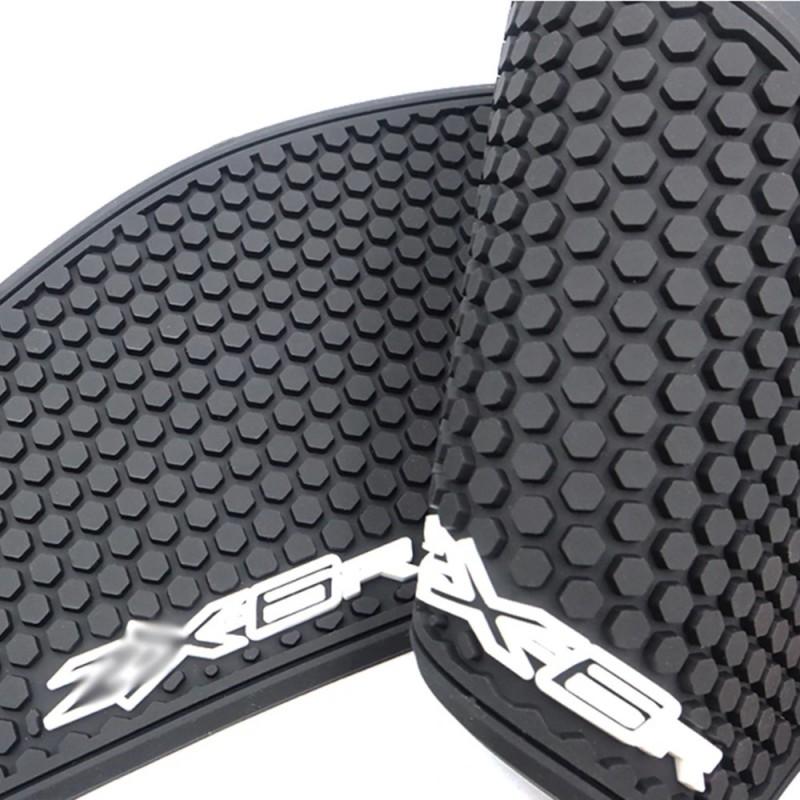 Motorcycle Tank Grip Pad Set Kawasaki Ninja ZX-6R 2019-2023 Black Anti-Slip Side Sticker Decal