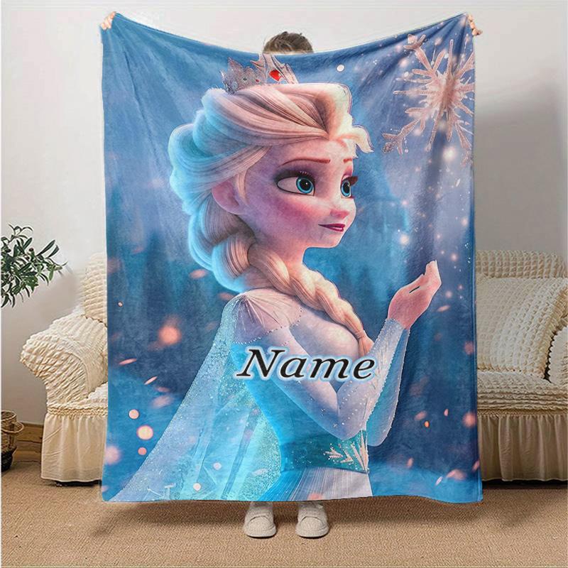 Custom 1pc Frozen Sisters Connection Blanket, Soft And Comfortable Blanket, Casual Warm, Camping Travel Blanket, Birthday Gift Q91067