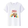 Casual Unisex Cartoon Minnie Tshirt Mickey Mouse Tops Graphic Clothes Summer Blouses T-shirt White 2000s Tees