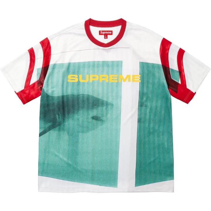 Supreme Damien Hirst Soccer Jersey White XL