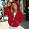 Kinder Freizeit Hoodie Jacke