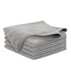 1/5/10-Pack Ultra-Fine Fiber Kitchen Towels - Light Gray Absorbent Cleaning Cloths, Streak-Free &Lint-Free for Dishes & Surfaces