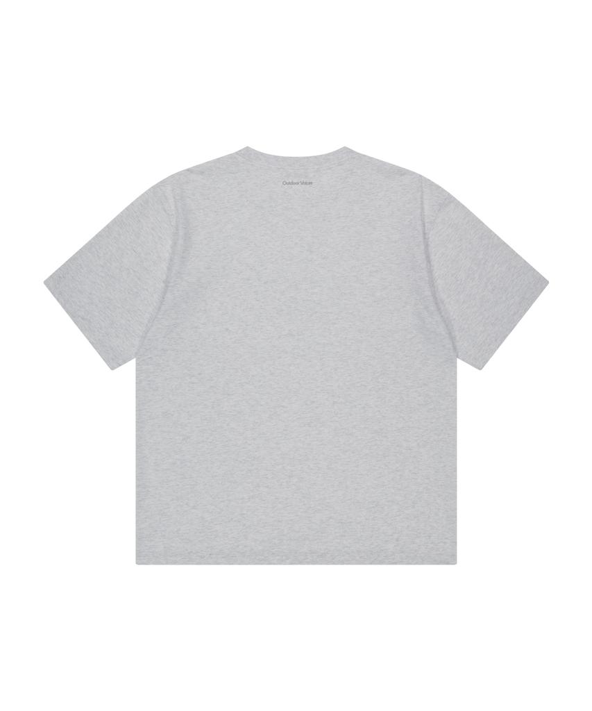 Ausdoeoboiseu Aircorepro™ Ov All Round Logo Tee (Light Heather Gray)