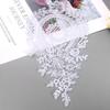 29.5 Cm Wide Gold Bone Rope Lace Car Bone Plus Beads Home Textile Clothing Accessories Pineapple Embroidery Lace Flower