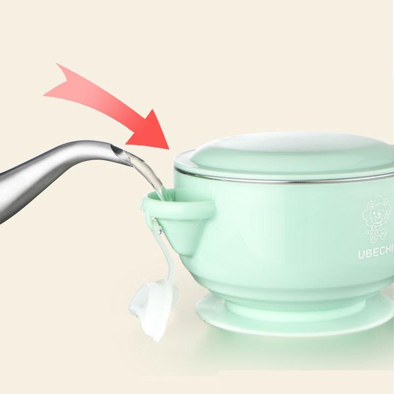 Bol de izolare pentru sugari pentru hrănire