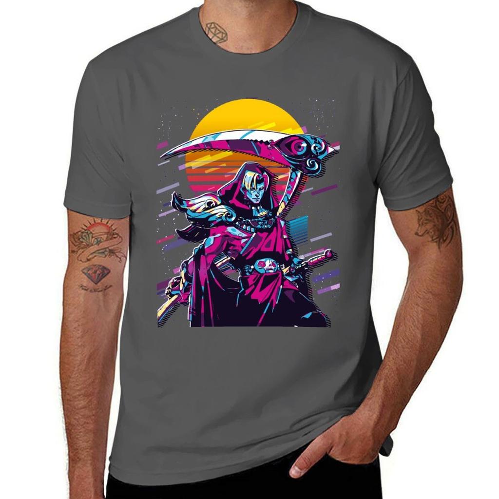 Thanatos Hades (80s Retro) Tshirt T Shirts For Unisex Cotton T Shirts Designer Tshirt