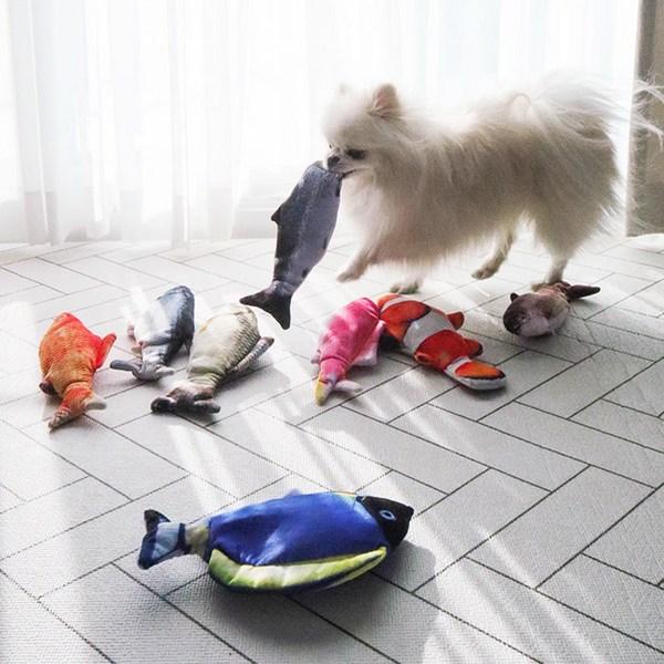 Ding Dong Pet Moving Padak Fish, Herring, 1 Piece, Korean Pet Shampoo