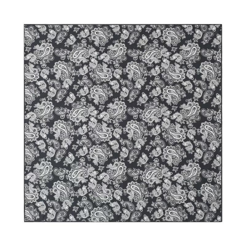 Men s Vintage Paisley Silk Scarf One Size