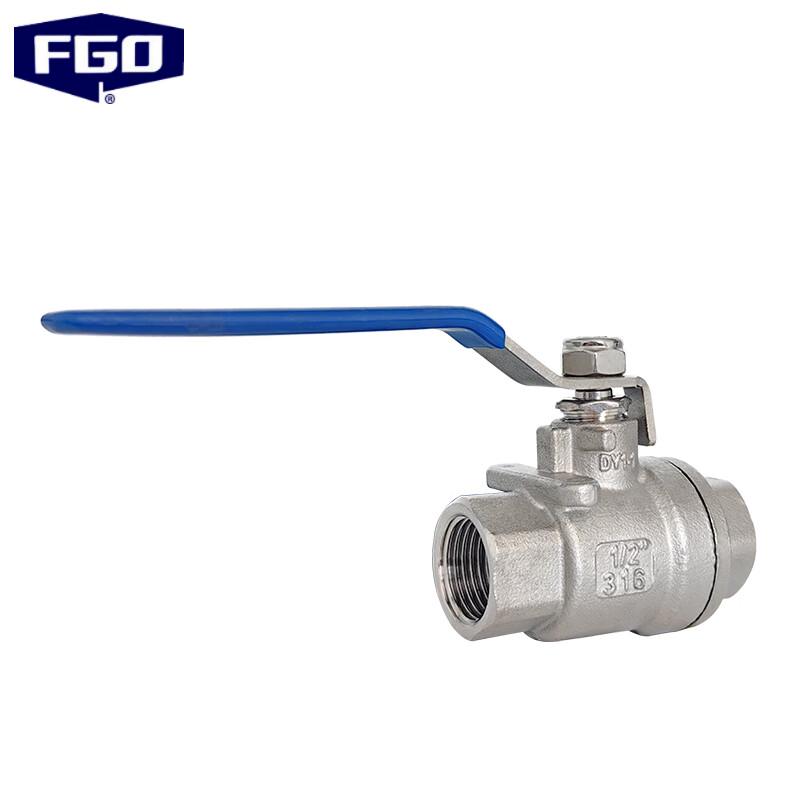 FGO Stainless Steel 316 Two-Piece Ball Valve Q11F-16R
