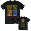 Offizielles Guns N Roses T-Shirt Use Your Illusion Welttournee Schwarz Neu S M L XL XX