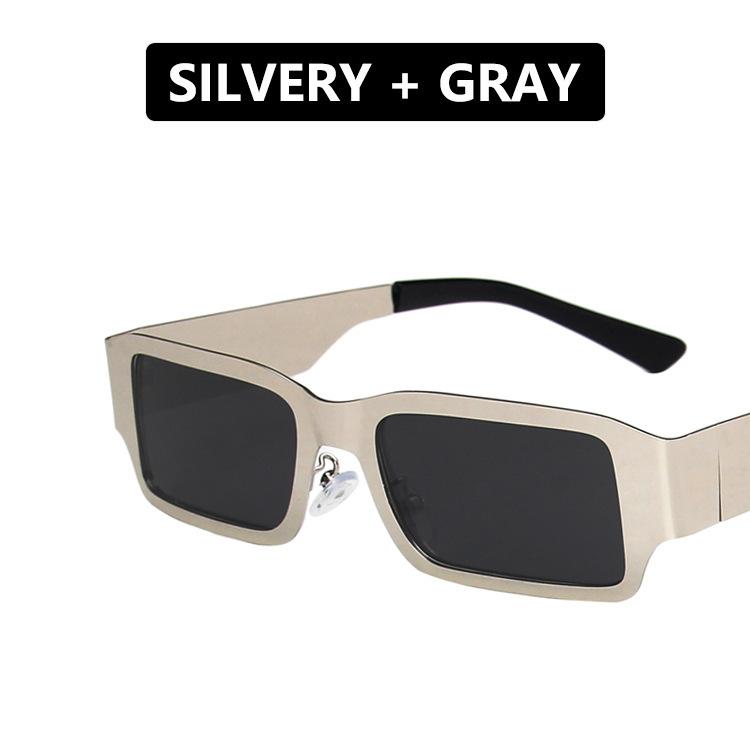 

Square Steampunk Sunglasses Vintage Luxury Fashion Y2K Style Metal Frame for Men Women