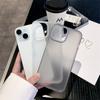 Transparent Matte Phone Case For For Iphone 16 11 12 13 14 1 Pro Max 7 8 Plus XR SE Soft Shock Proof Bumper Back Cover Men