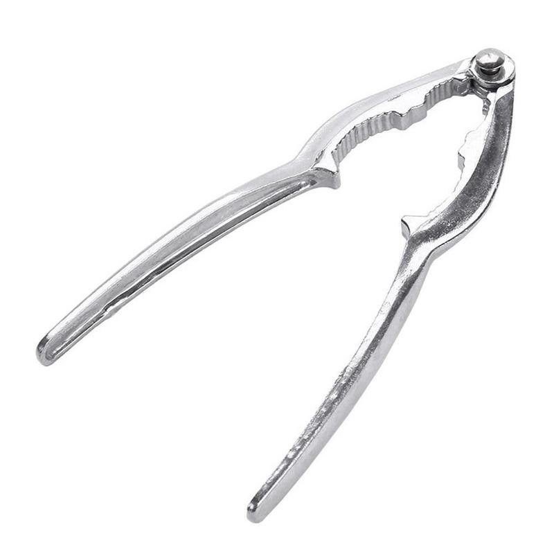 Stainless Steel Nutcracker Sheller Walnut Nut Cracker Accessories Pecan Chestnut Clip Kitchen G U5A9