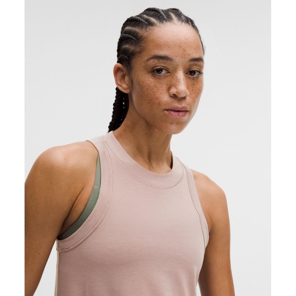Lululemon Jersey Training Tank Top Ashen Rose