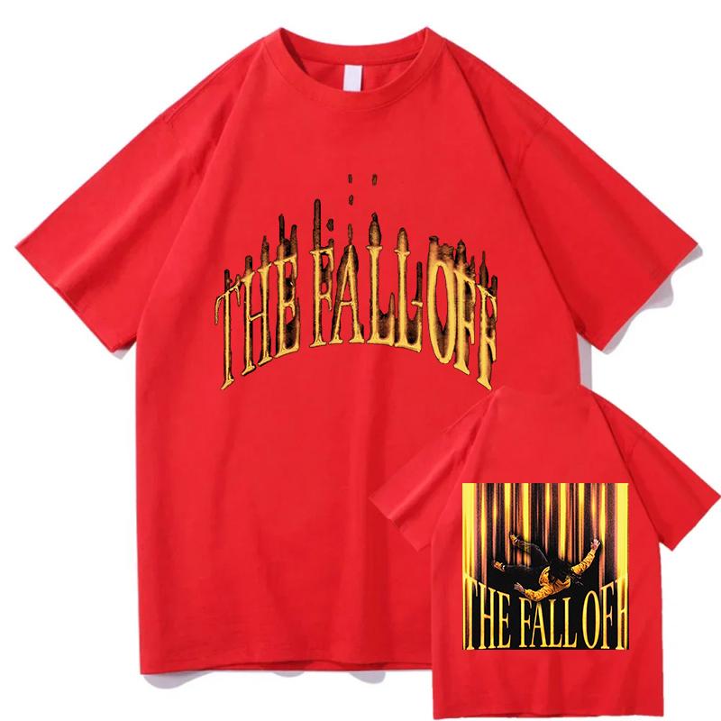 J Cole THE FALL OFF T Shirts Pure Cotton Unisex Fashion Aesthetic Summer Women Casual Cotton Tshirt Classic Oversized Streetwear M