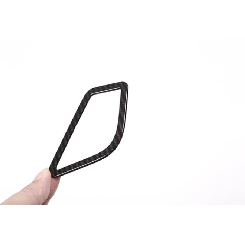 For BMW 3 4 Series GT 2013- Carbon Fiber Dashboard L&R Air Outlet Vent Trim