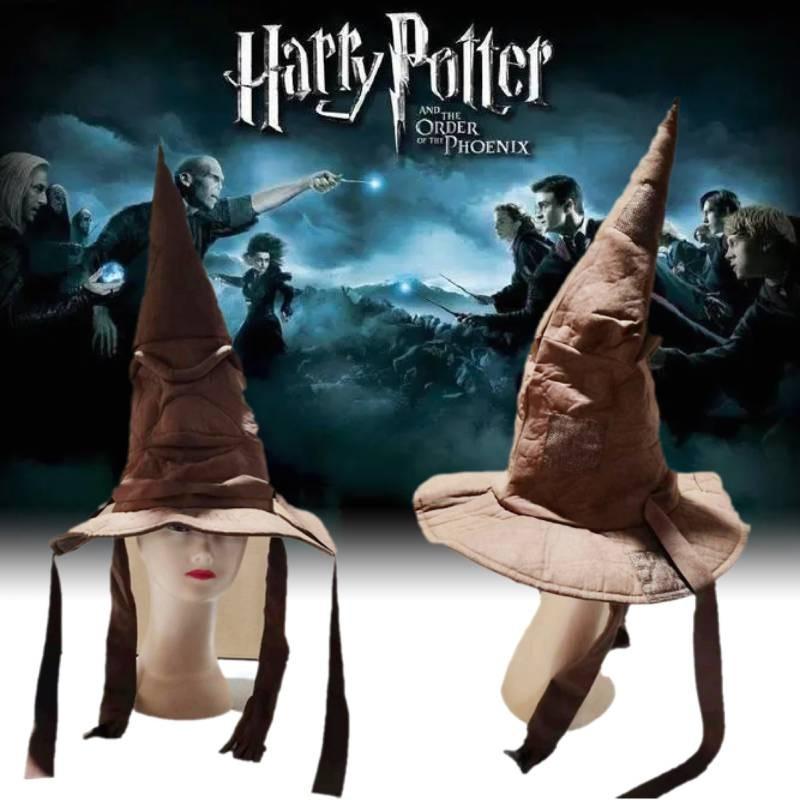 Stylish Halloween Crossbody Bag With Brown Witch Hat Ideal For Harry Potter Fans